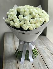 Букет 35 Белых роз в Кромы