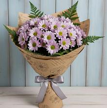 Букет цветов из:  Хризантемы в Кромы