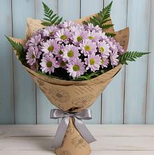 Букет цветов из:  Хризантемы в Кромы