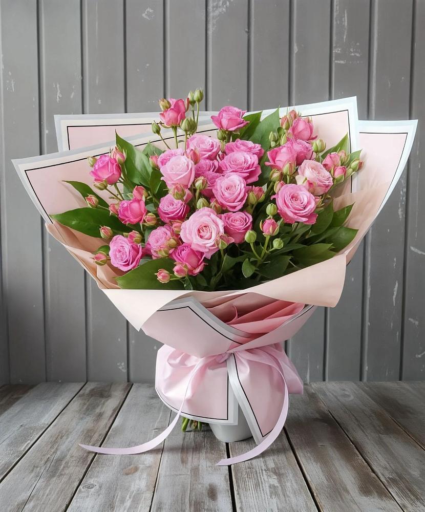 Букет Розовый кустик в Кромы