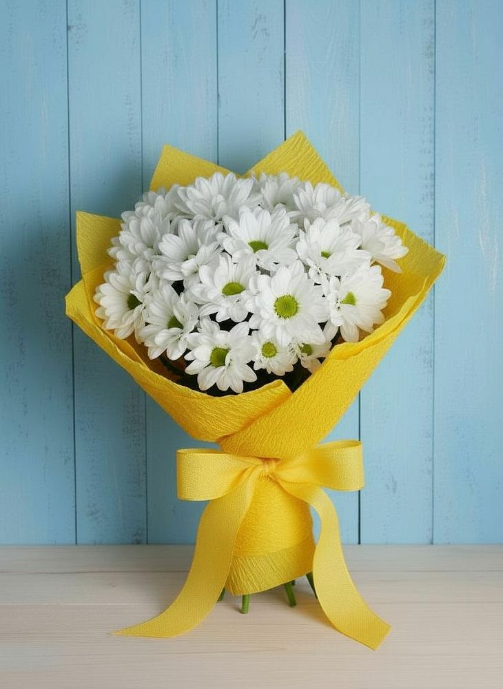 Букет цветов из: Хризантемы в Кромы