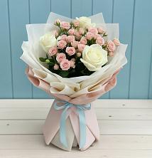 Букет цветов из:  Розы в Кромы