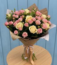 Букет цветов из:  Розы в Кромы
