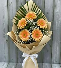 Букет цветов из:  Герберы #REPLACE_PRED# Кромы