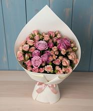 Букет цветов из:  Розы #REPLACE_PRED# Кромы